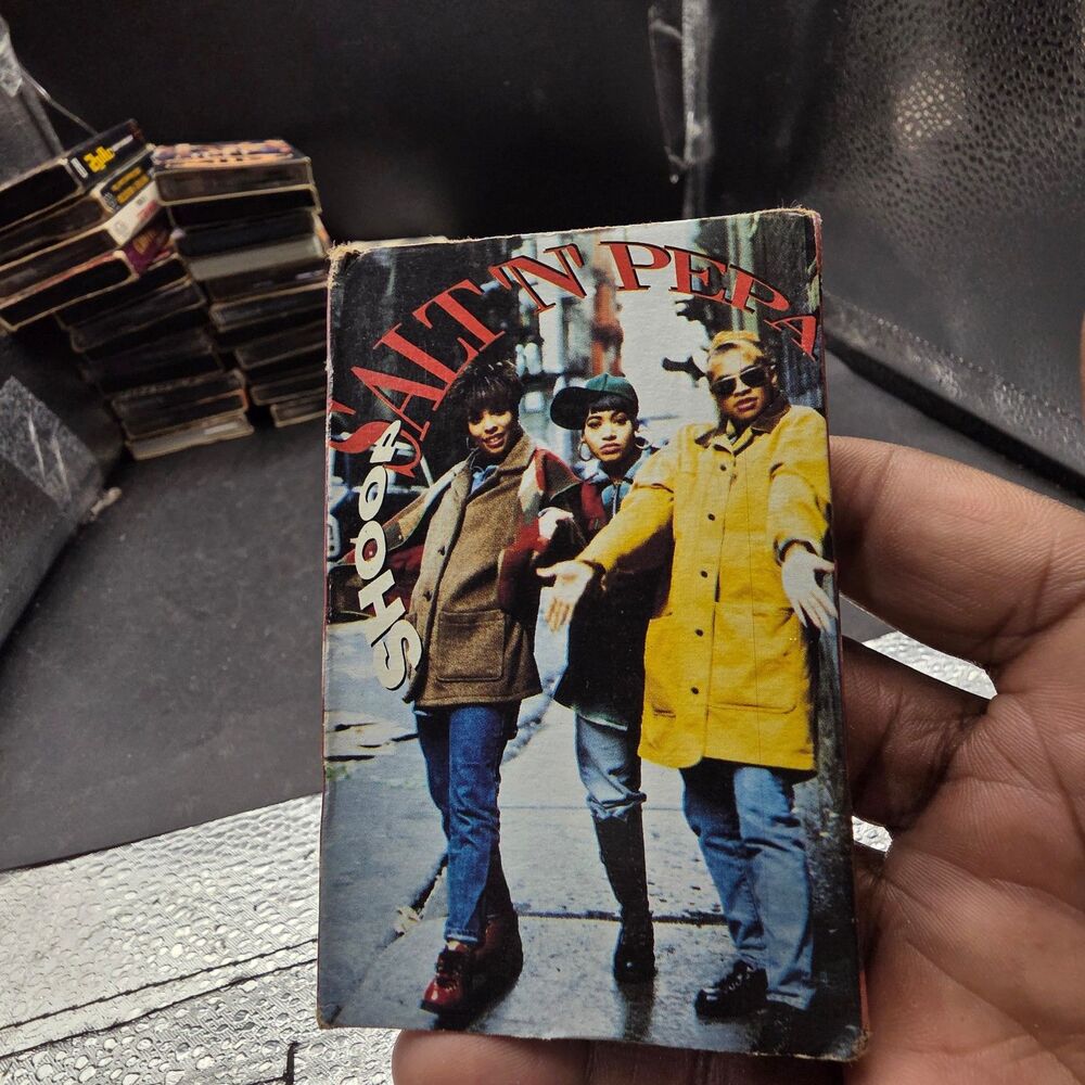 Salt-N-Pepa Shoop Vintage 1993 Rap Cassette Single Tested